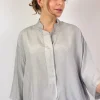 Aequamente 126 Blouse Ghiaccio