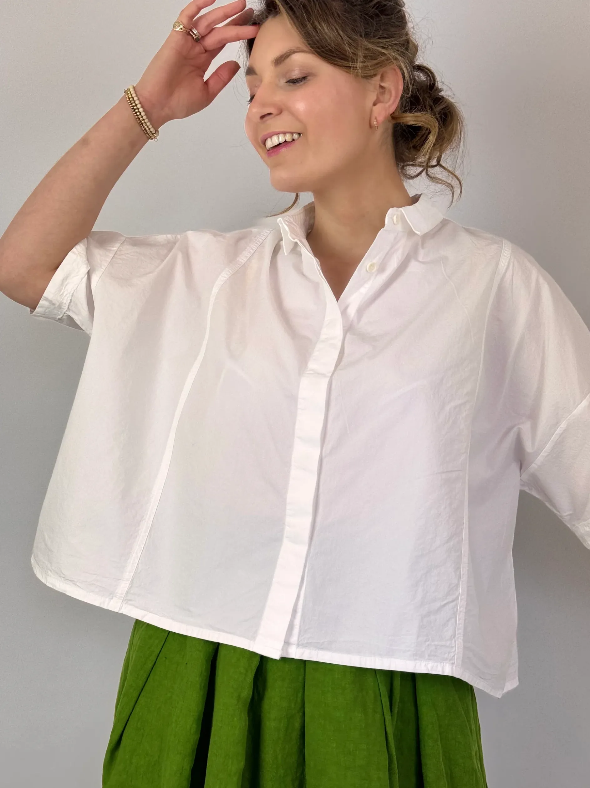 Aequamente 158 Shirt White