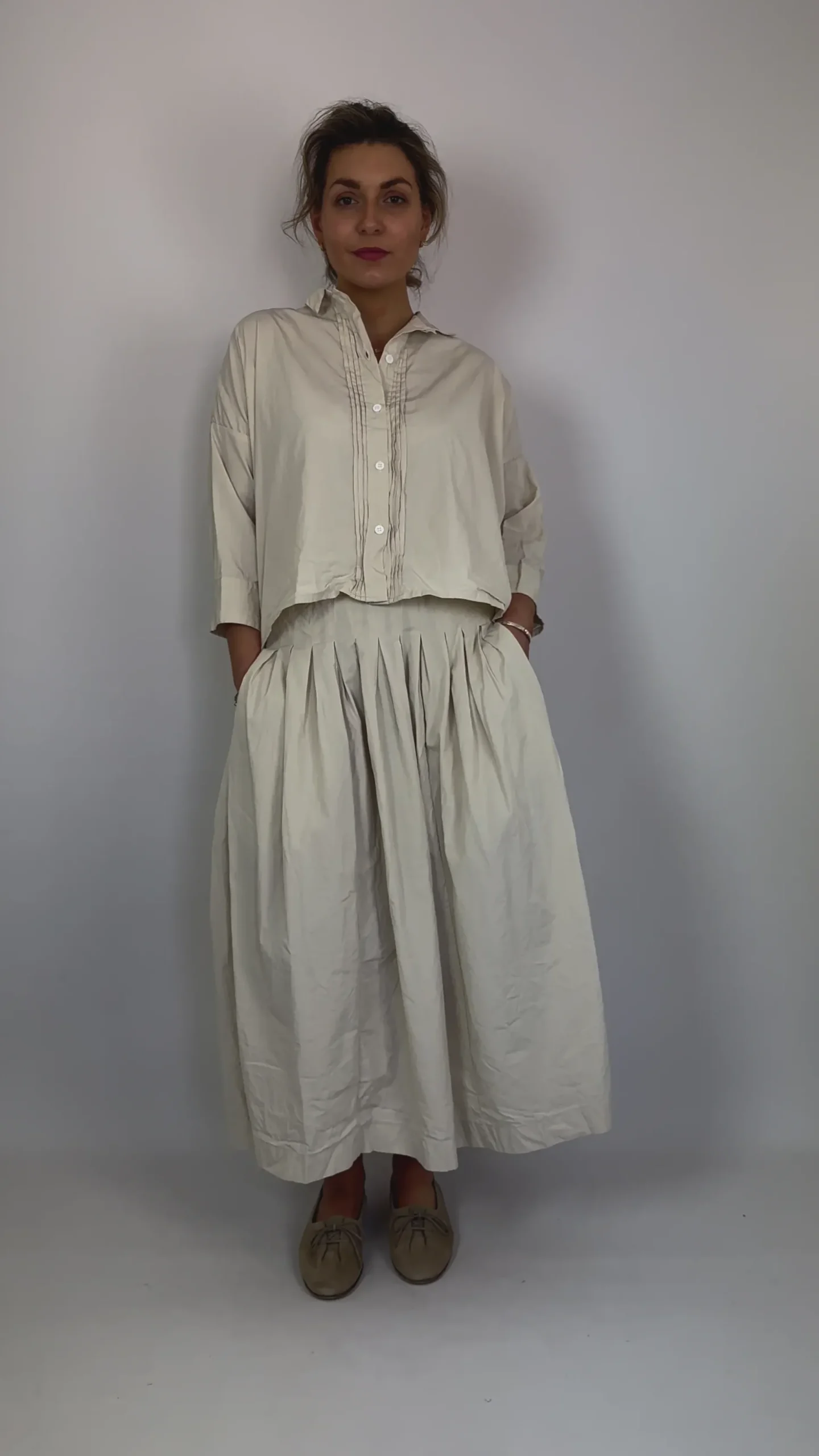 Bergfabel Claudia Shirt Cream