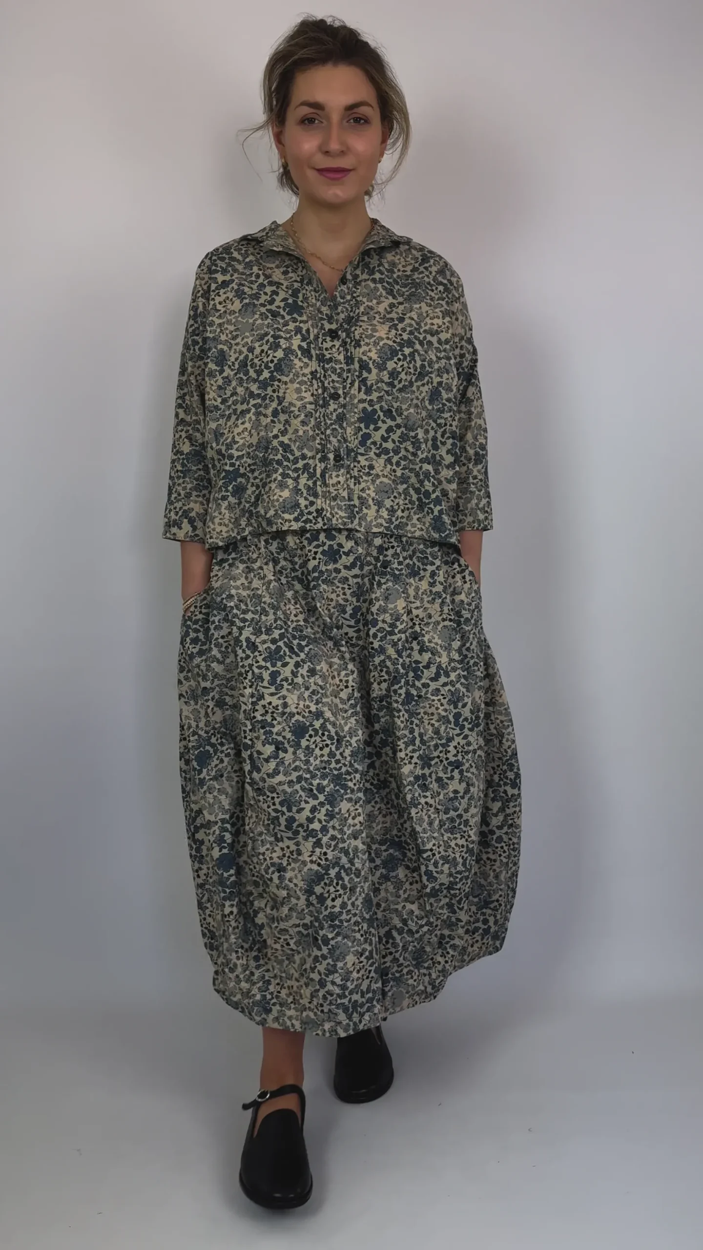 Bergfabel Claudia Shirt Flower