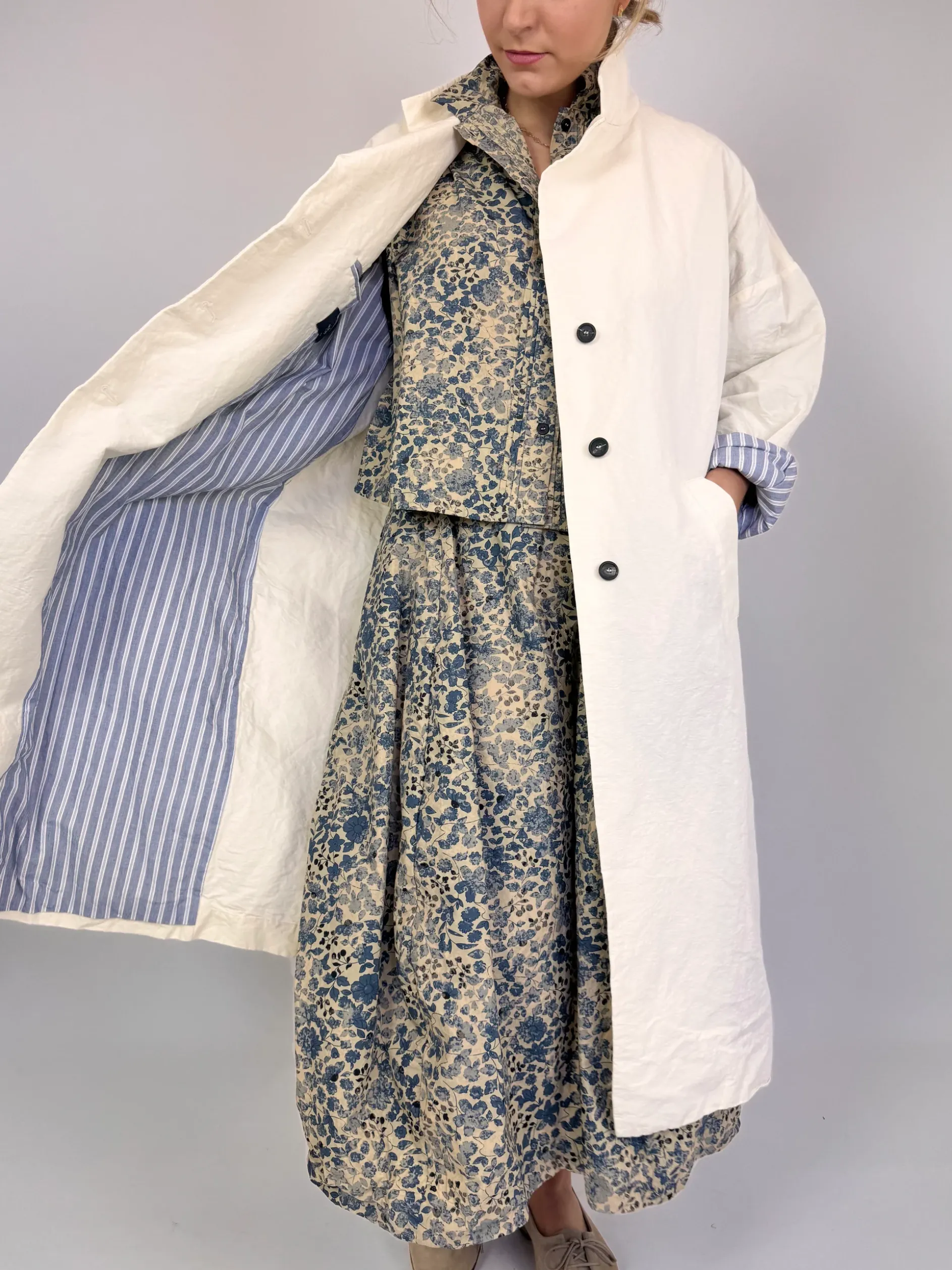 Bergfabel Moon Coat Off-White