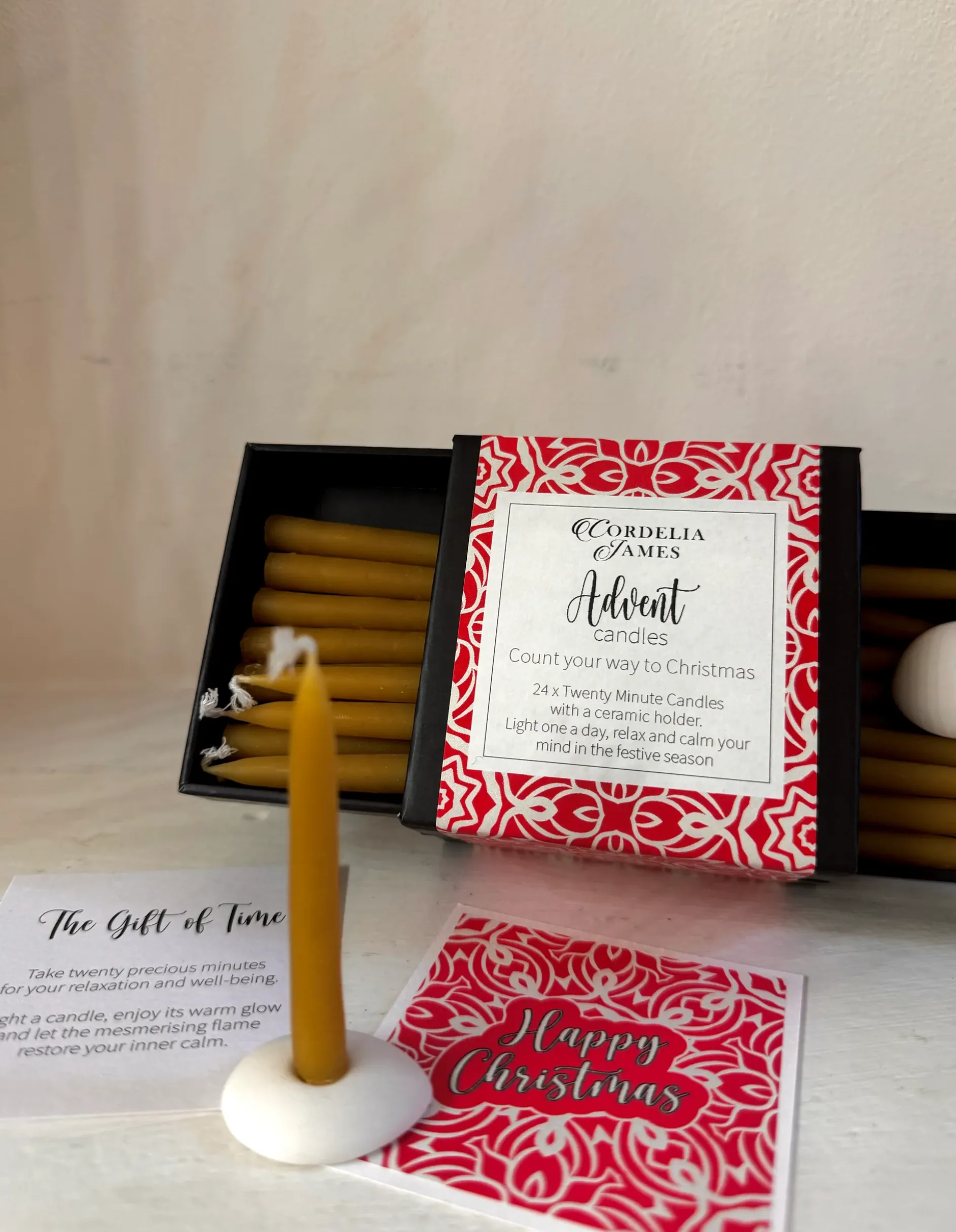 Cordelia James Advent Candles