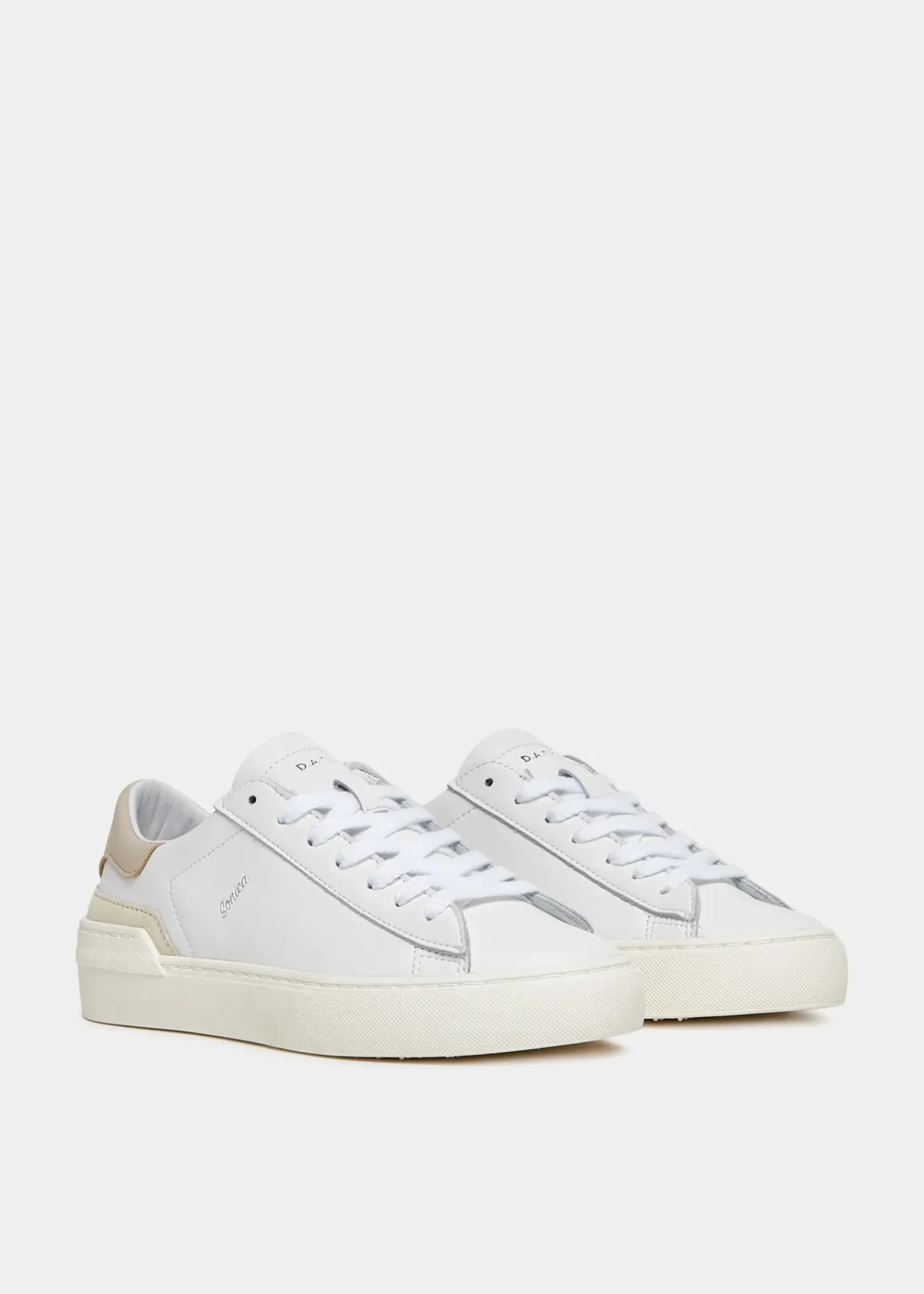 DATE Sonica Trainers White/Beige