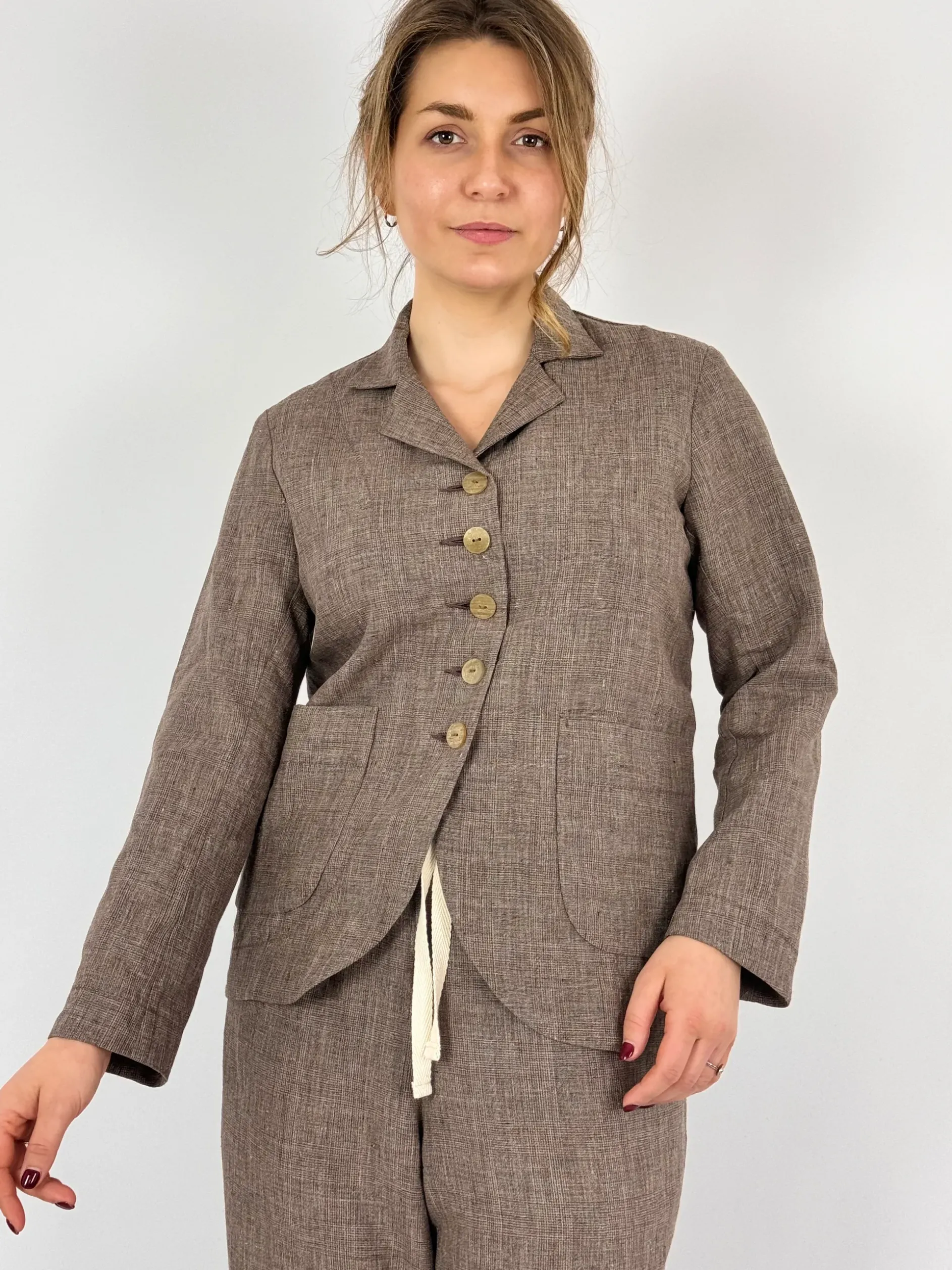 Der Antagonist 33 Jacket Brown Check