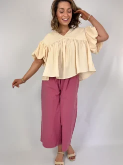 Emin & Paul Volume Blouse Butter