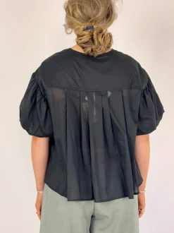 Emin & Paul Volume Blouse Black