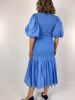 Emin & Paul Volume Dress Sky