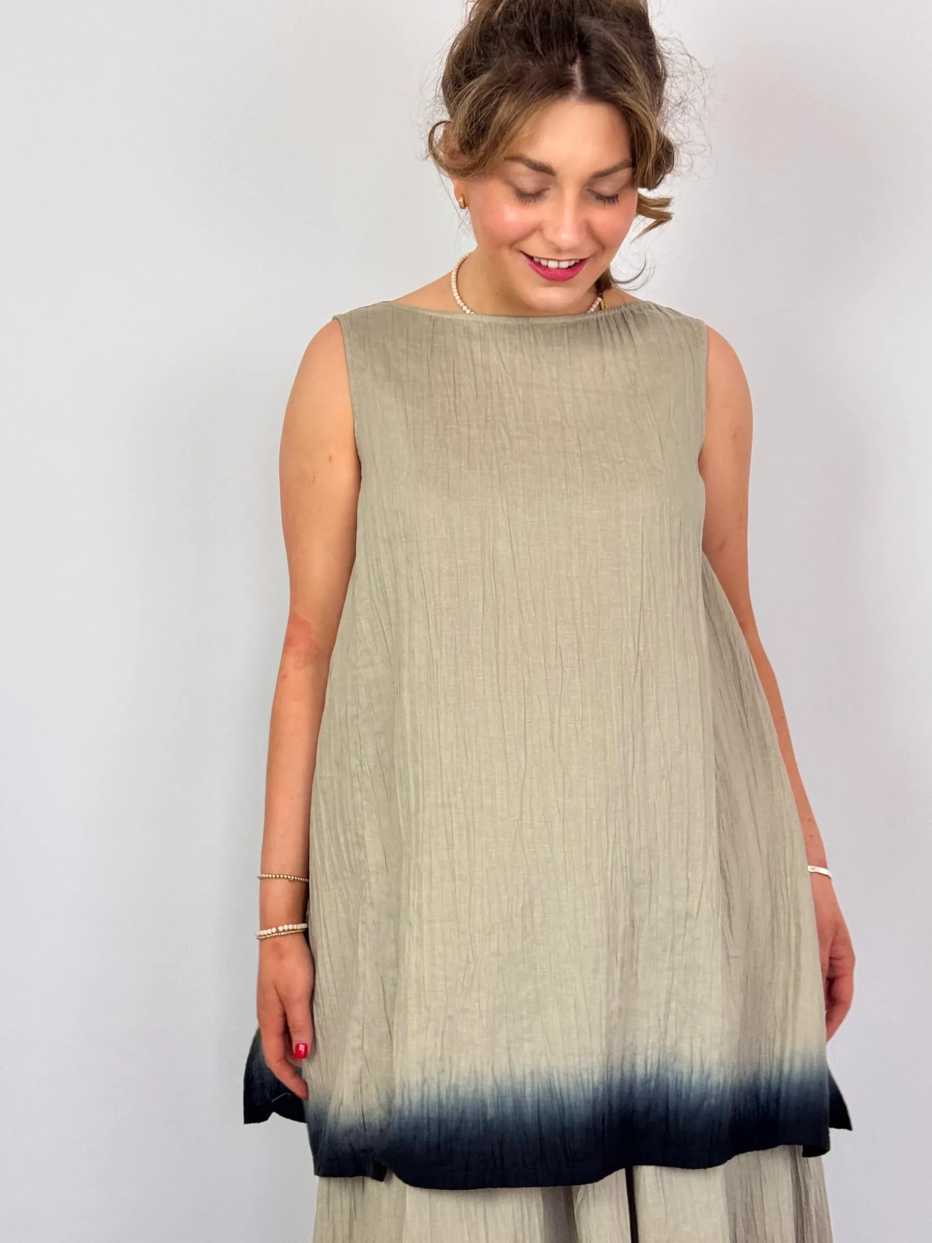 Evam Eva T133 Blouse Grege