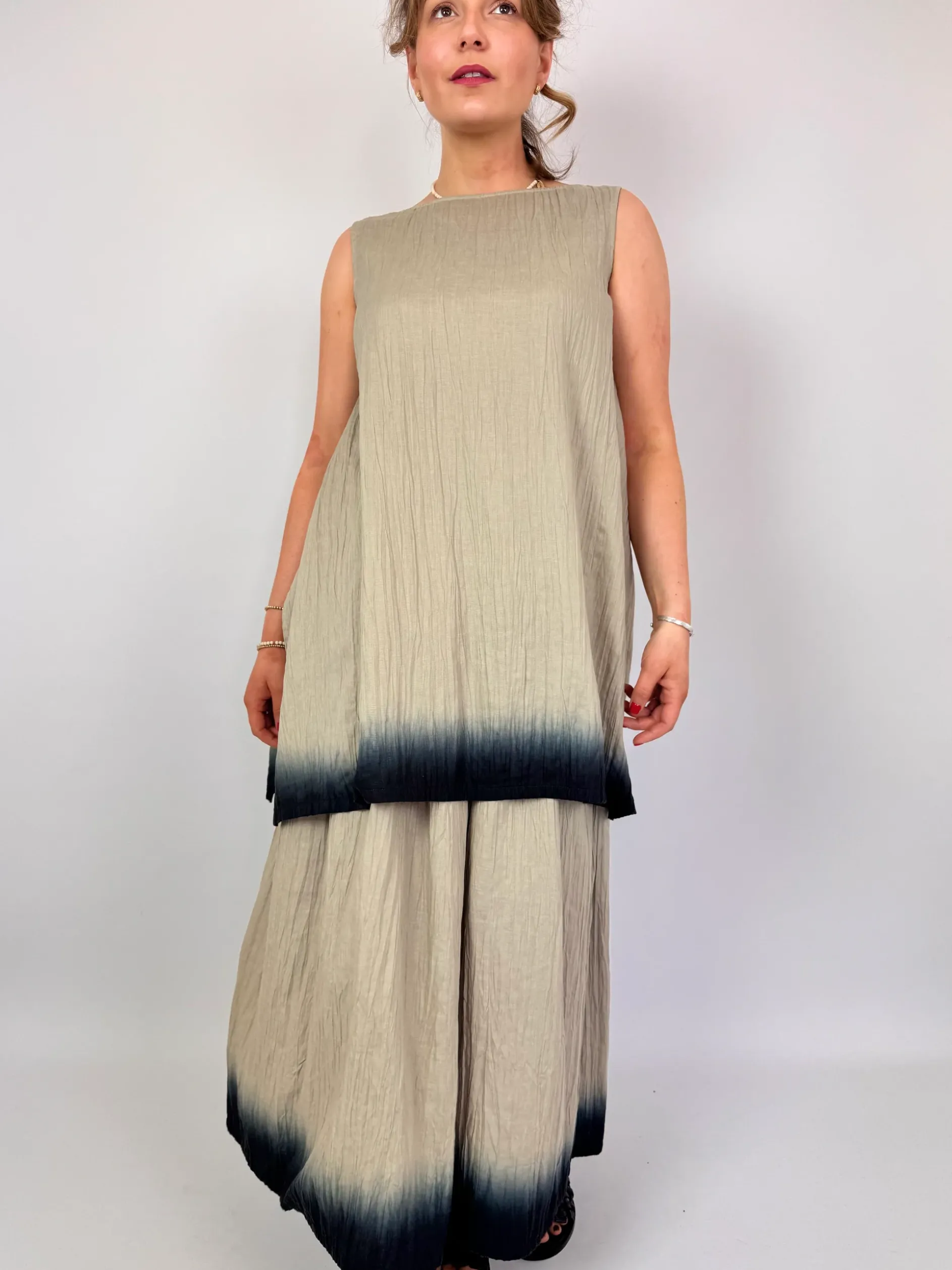 Evam Eva T133 Blouse Grege