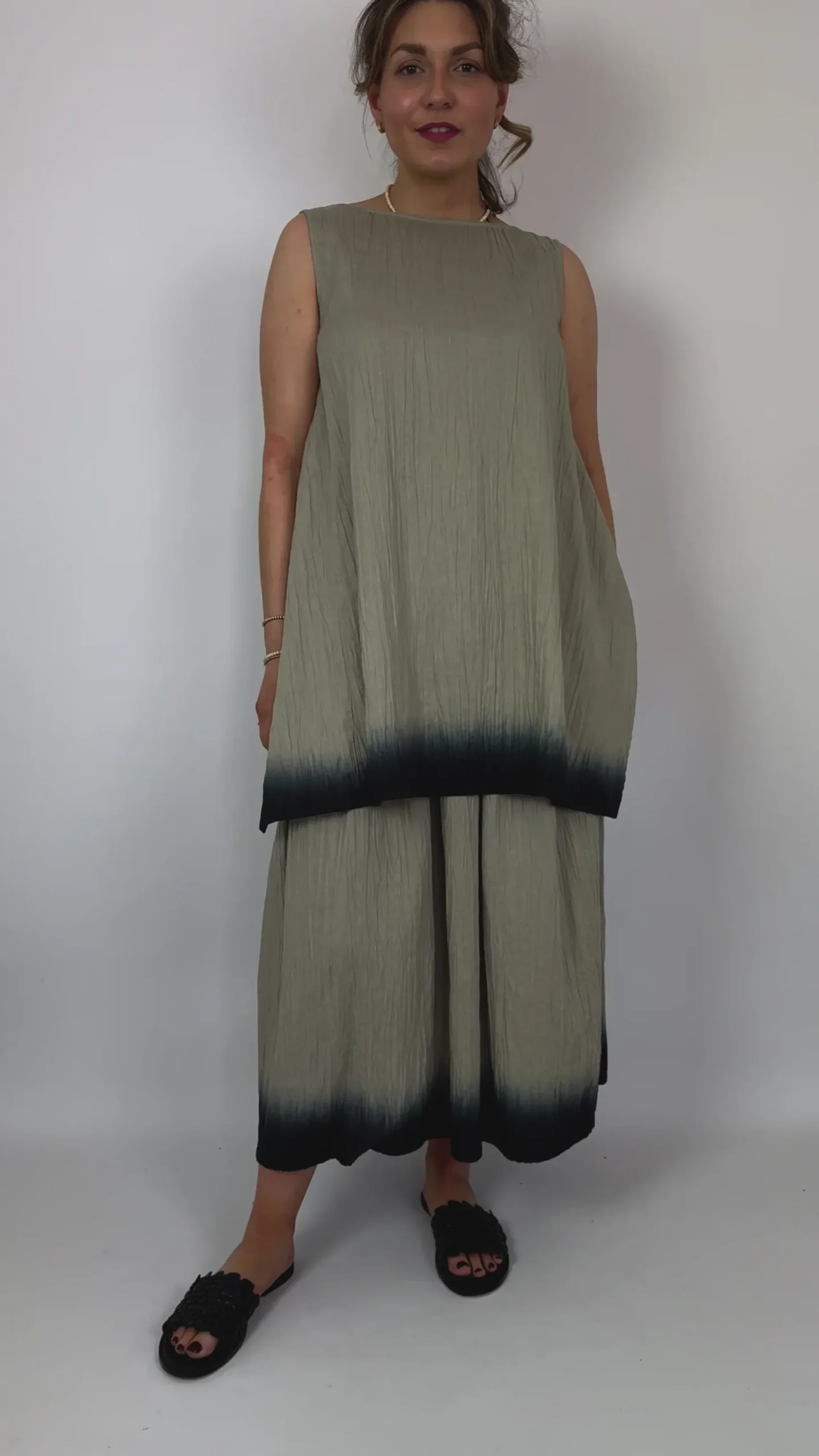 Evam Eva T134 Skirt Grege