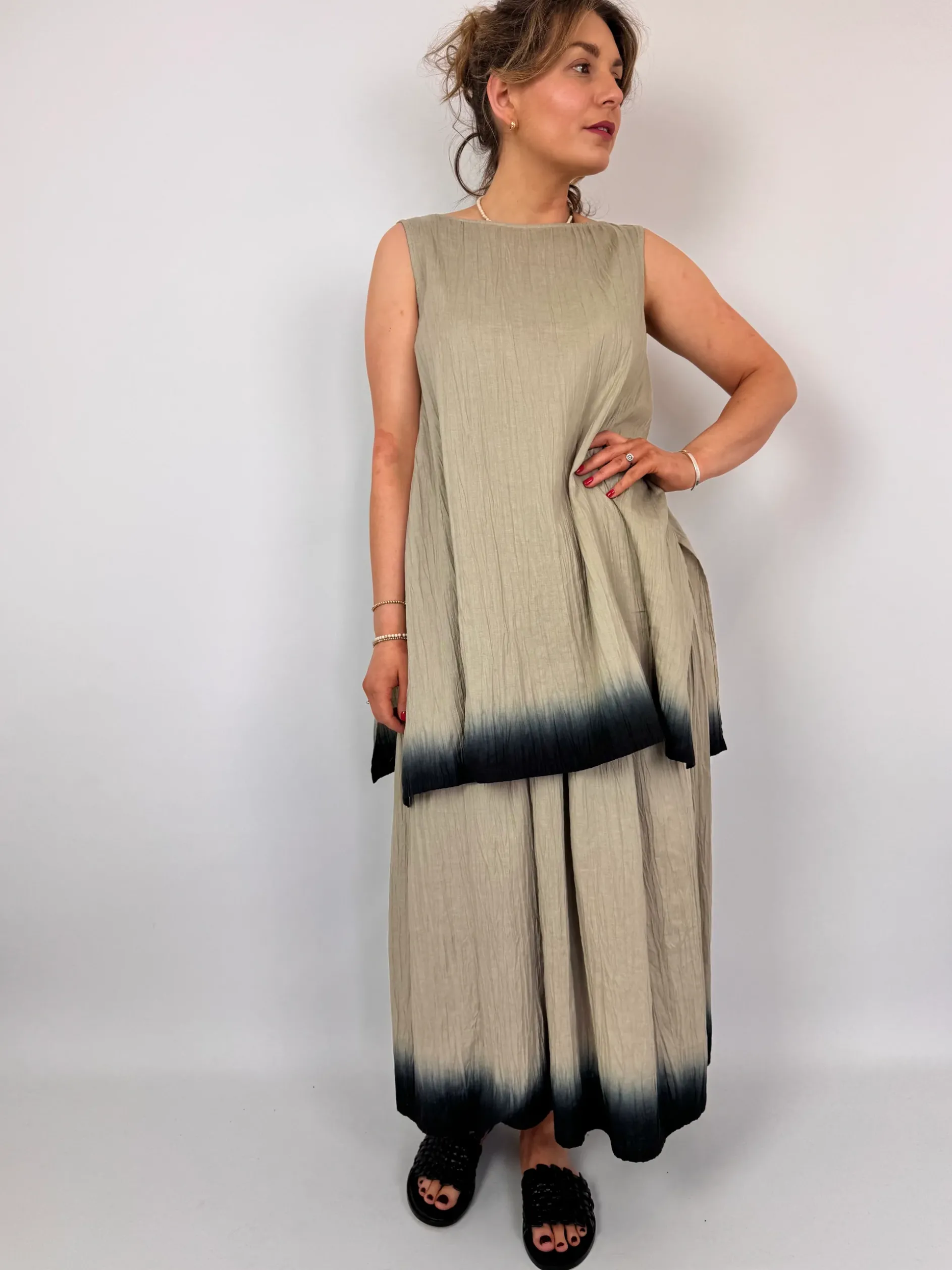 Evam Eva T134 Skirt Grege