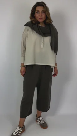 Evam Eva Wool Shirt Antique White