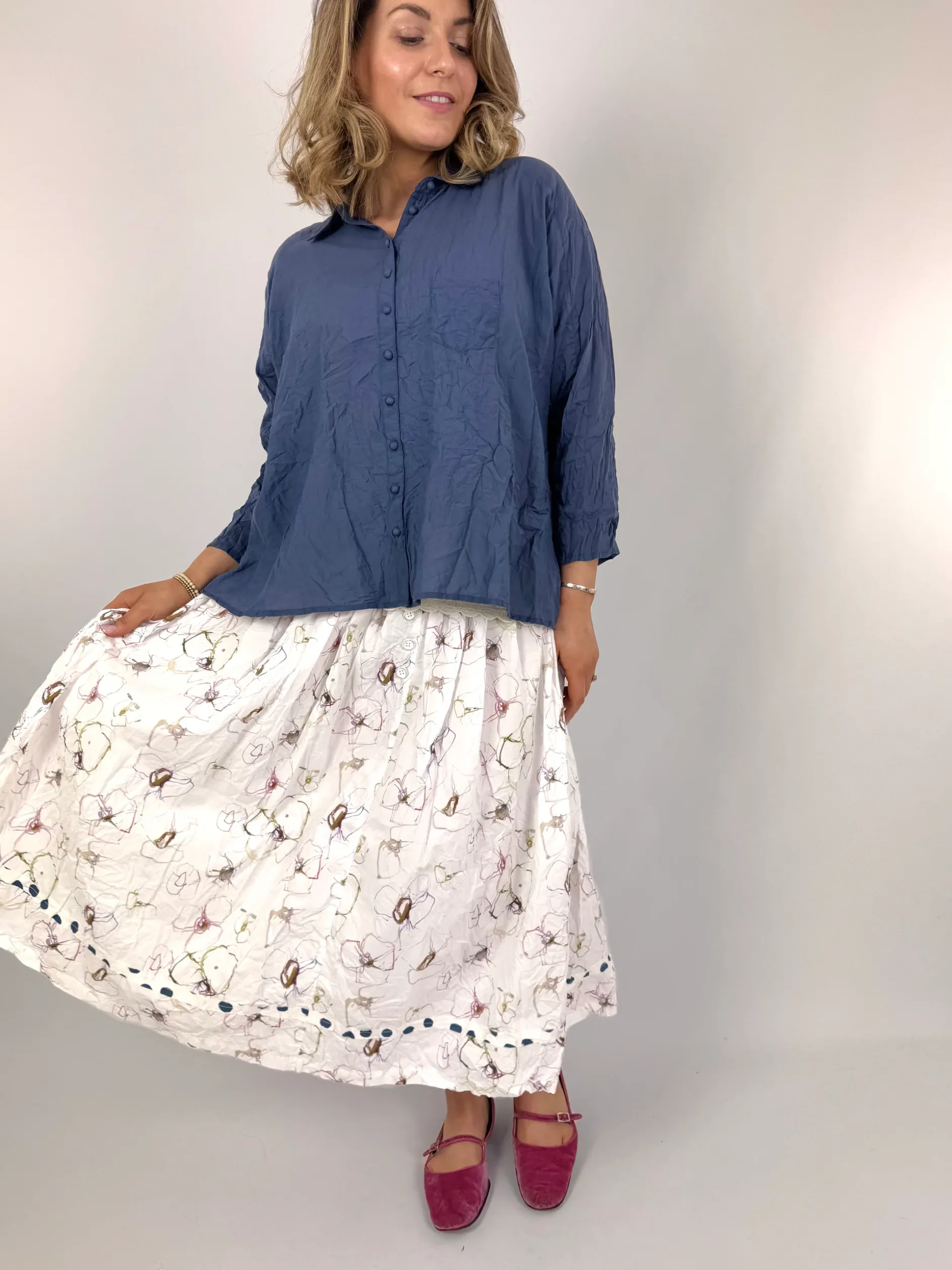 Ewa i Walla Eris Blouse Blue