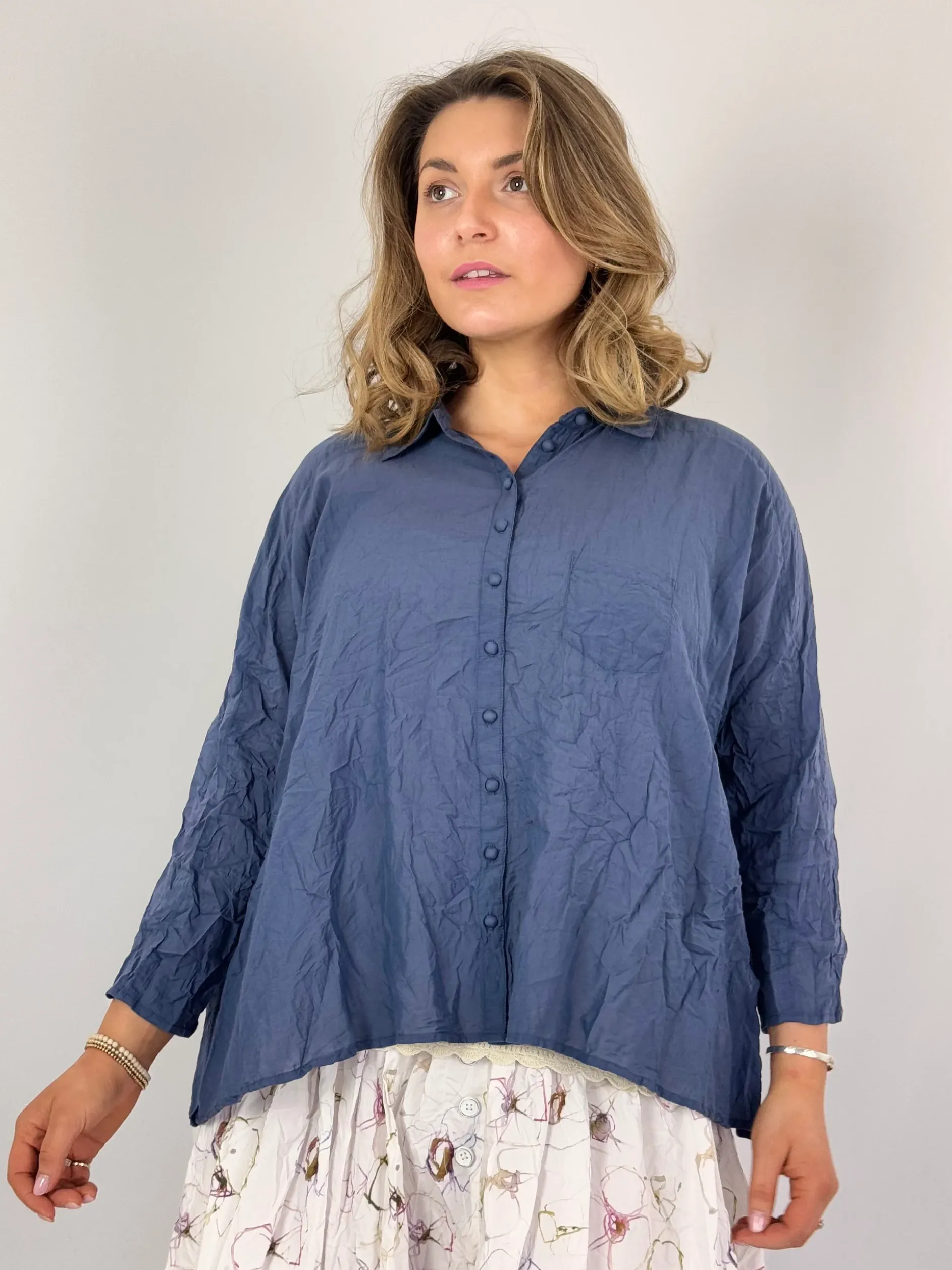 Ewa i Walla Eris Blouse Blue