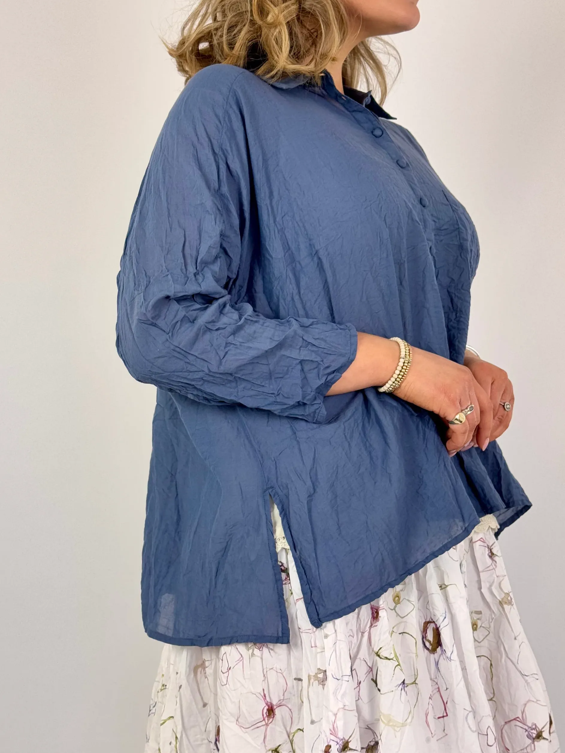 Ewa i Walla Eris Blouse Blue
