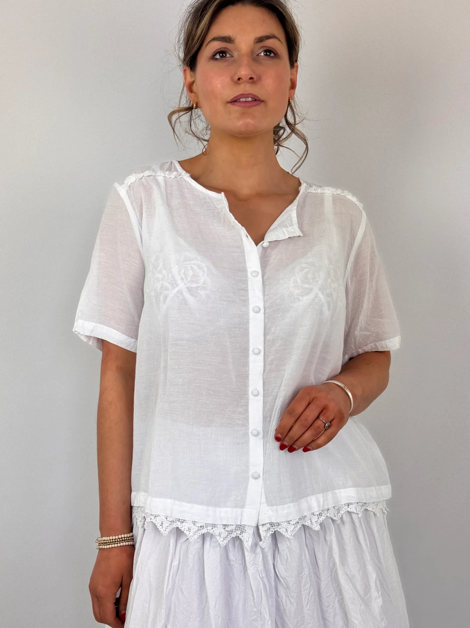Ewa i Walla Gune Blouse White