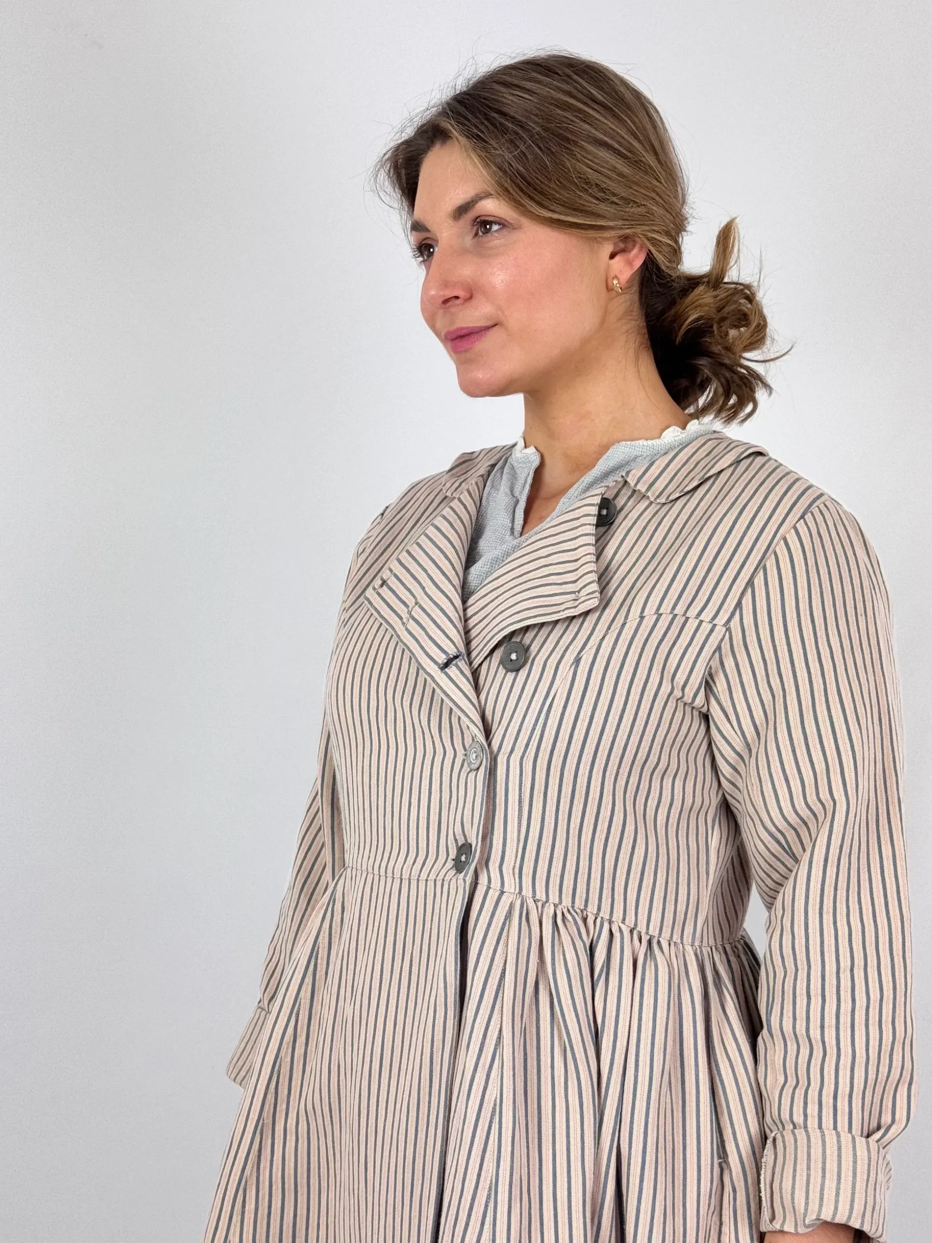 Ewa i Walla Milo Coat Stripe