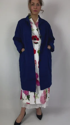 Hannoh Wessel Chloe Coat Blue