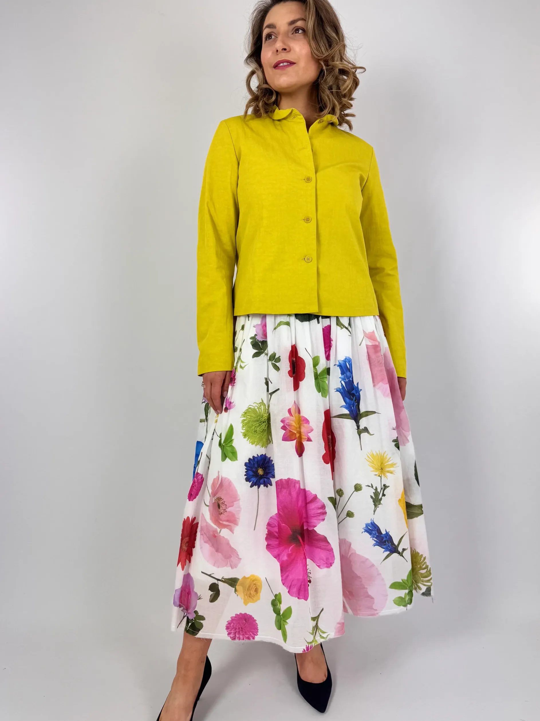 Hannoh Wessel Juliana Skirt Flowers