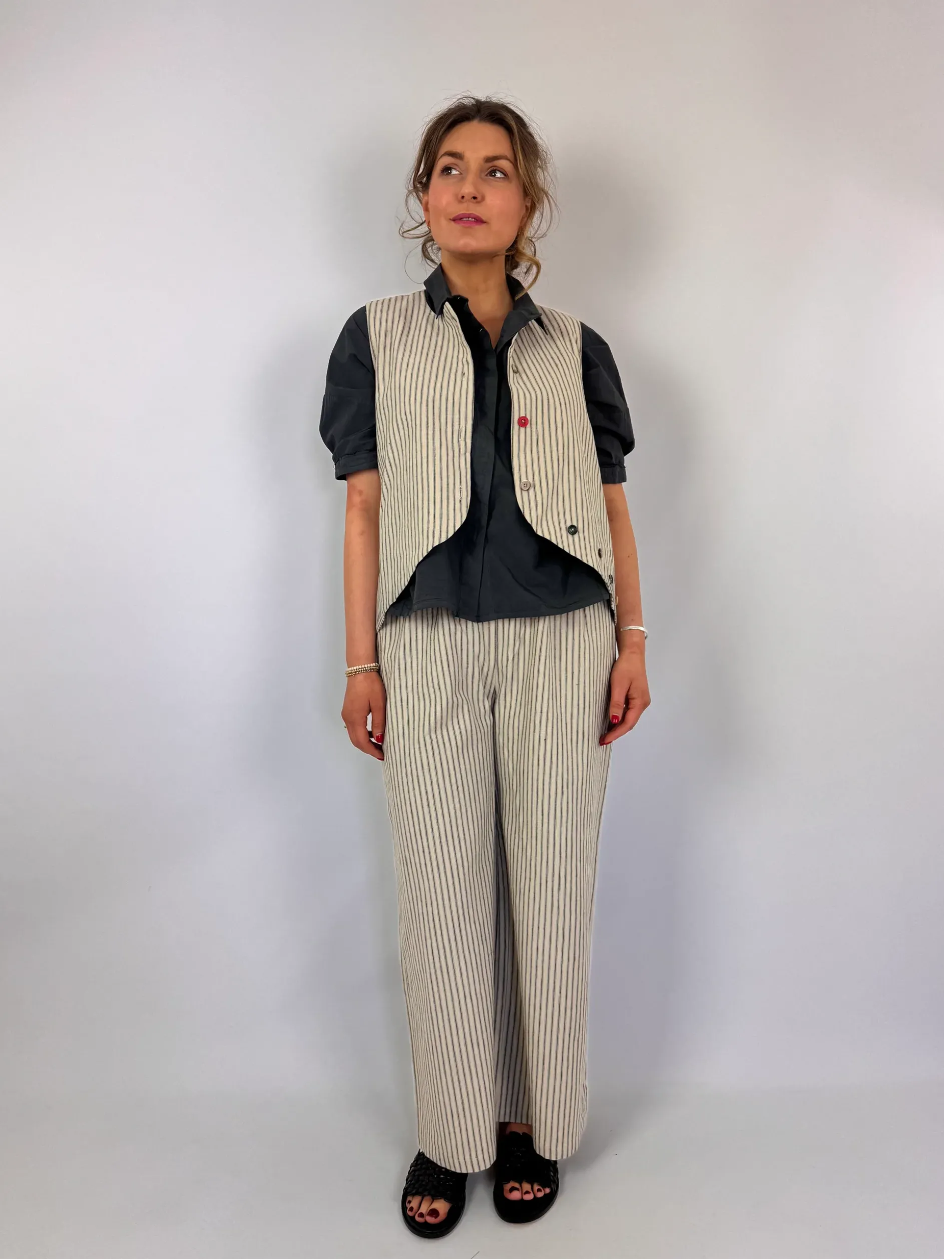 J.Llambias Fatima Waistcoat Stripe