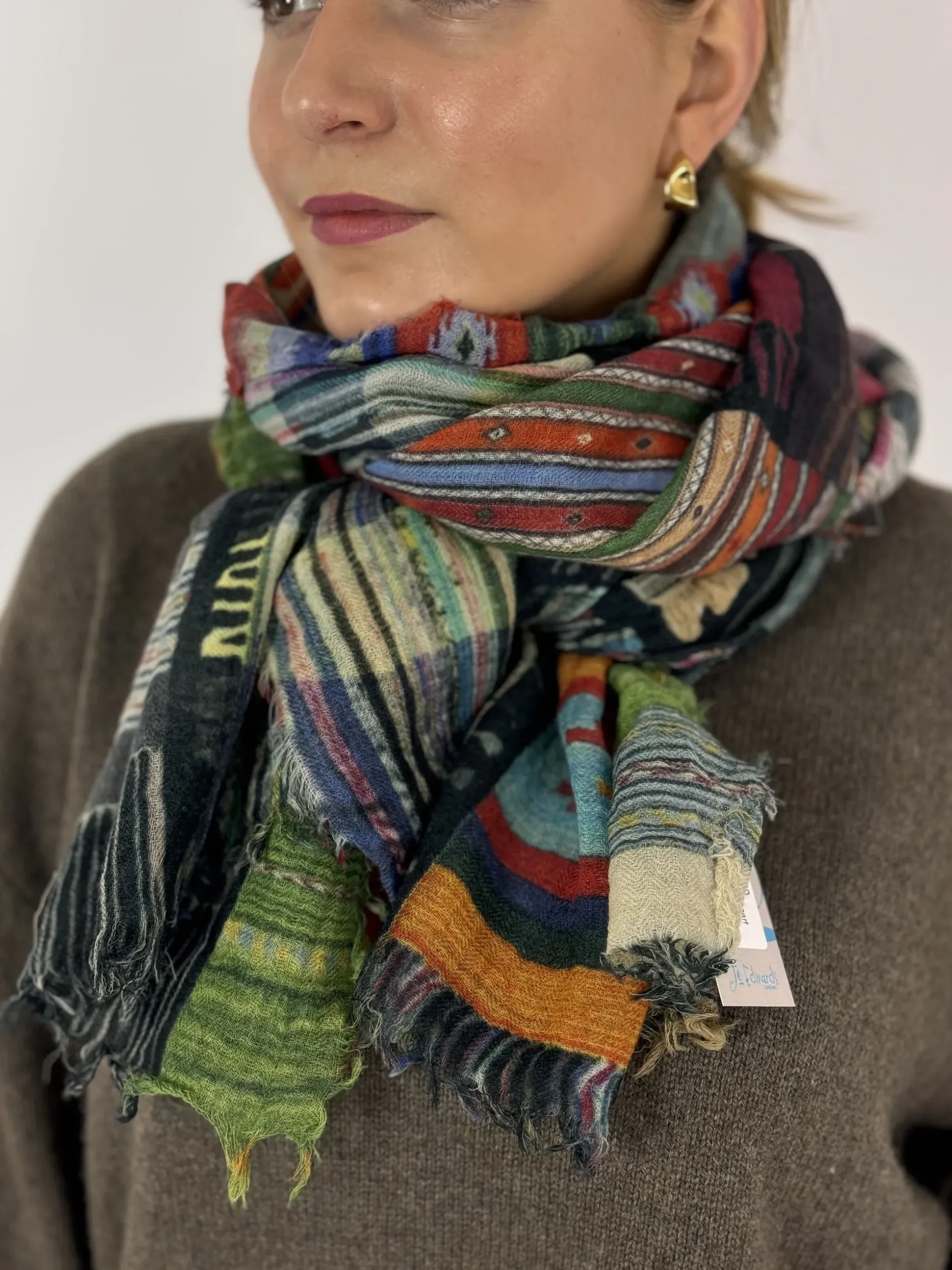 Jo Edwards Patchwork Scarf