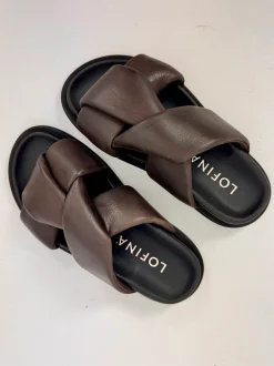 Lofina 7184 Sandals Chocolate