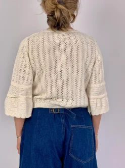 Louise Misha Croisette Jumper Cream