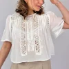 Louise Misha Ingrid Blouse Off White