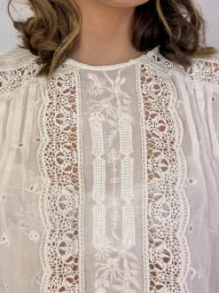 Louise Misha Ingrid Blouse Off White