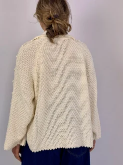 Louise Misha Khellane Cardigan Cream