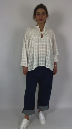 Louise Misha Nicoletta Blouse Snow