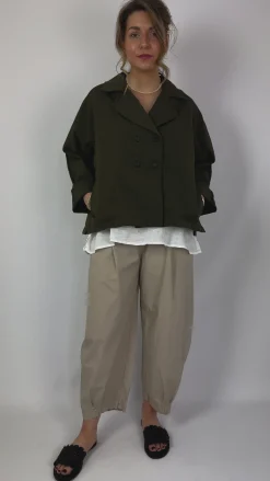 Mama b Fresco Jacket Alga
