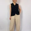 Mama b Kimchi Waistcoat Anthracite