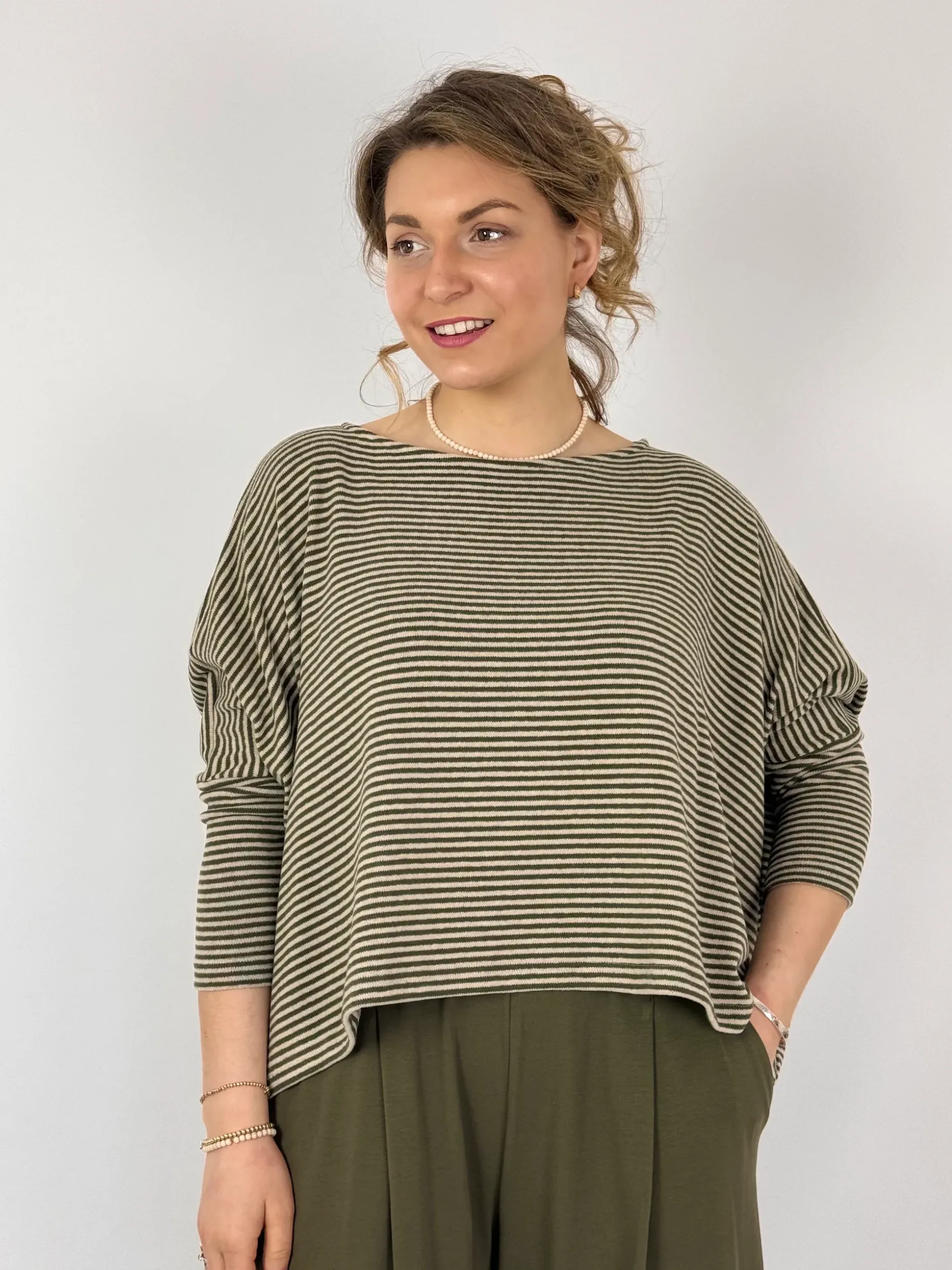 Mama b Kira Jumper Alga Stripe