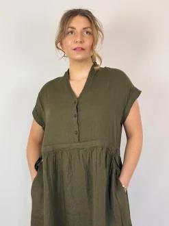 Mama b Lucido Dress Alga