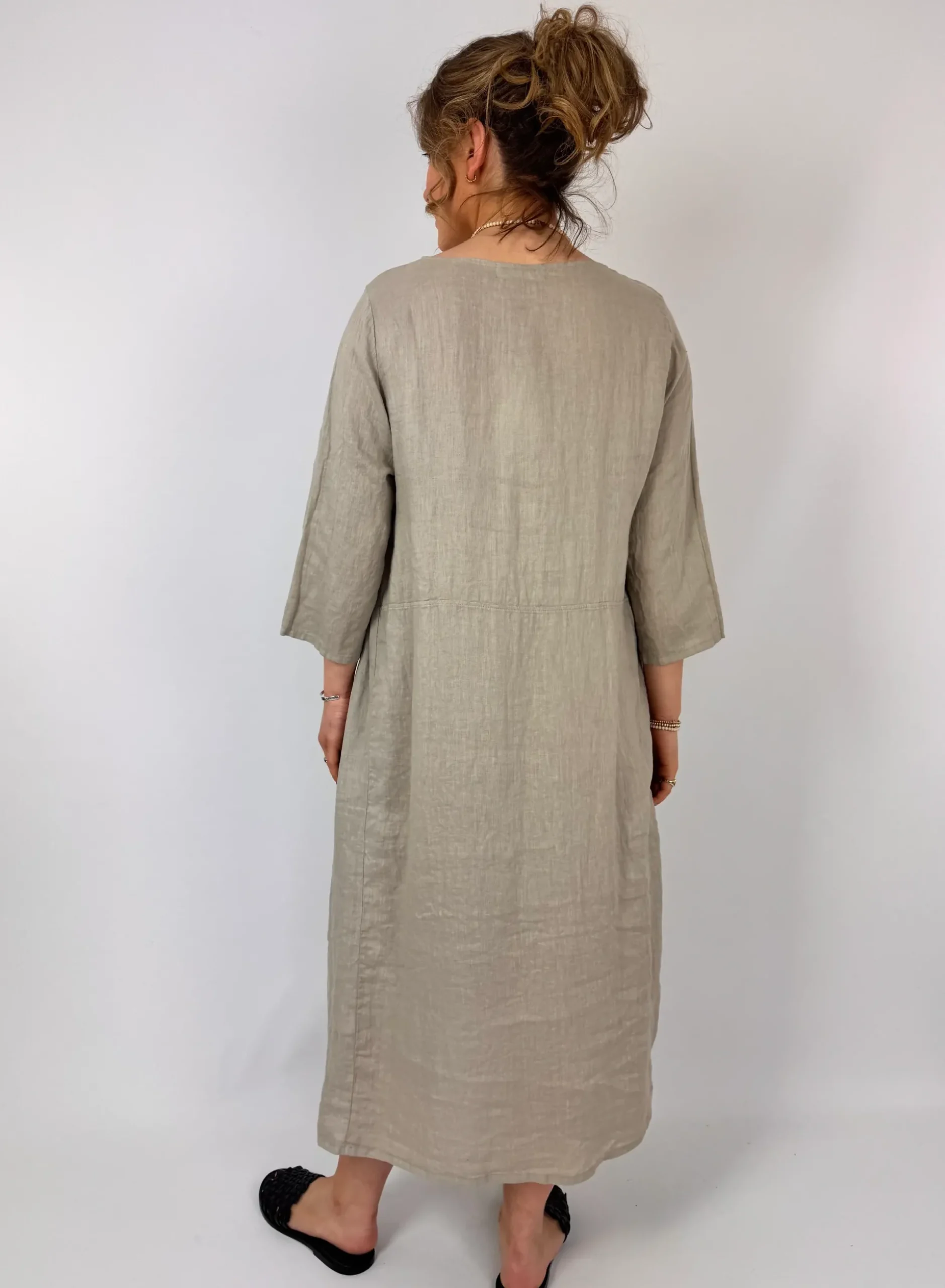 Mama b Rothko L Dress Grezzo