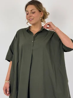 Manuelle Guibal 6782 Bigly Shift Dress Grey