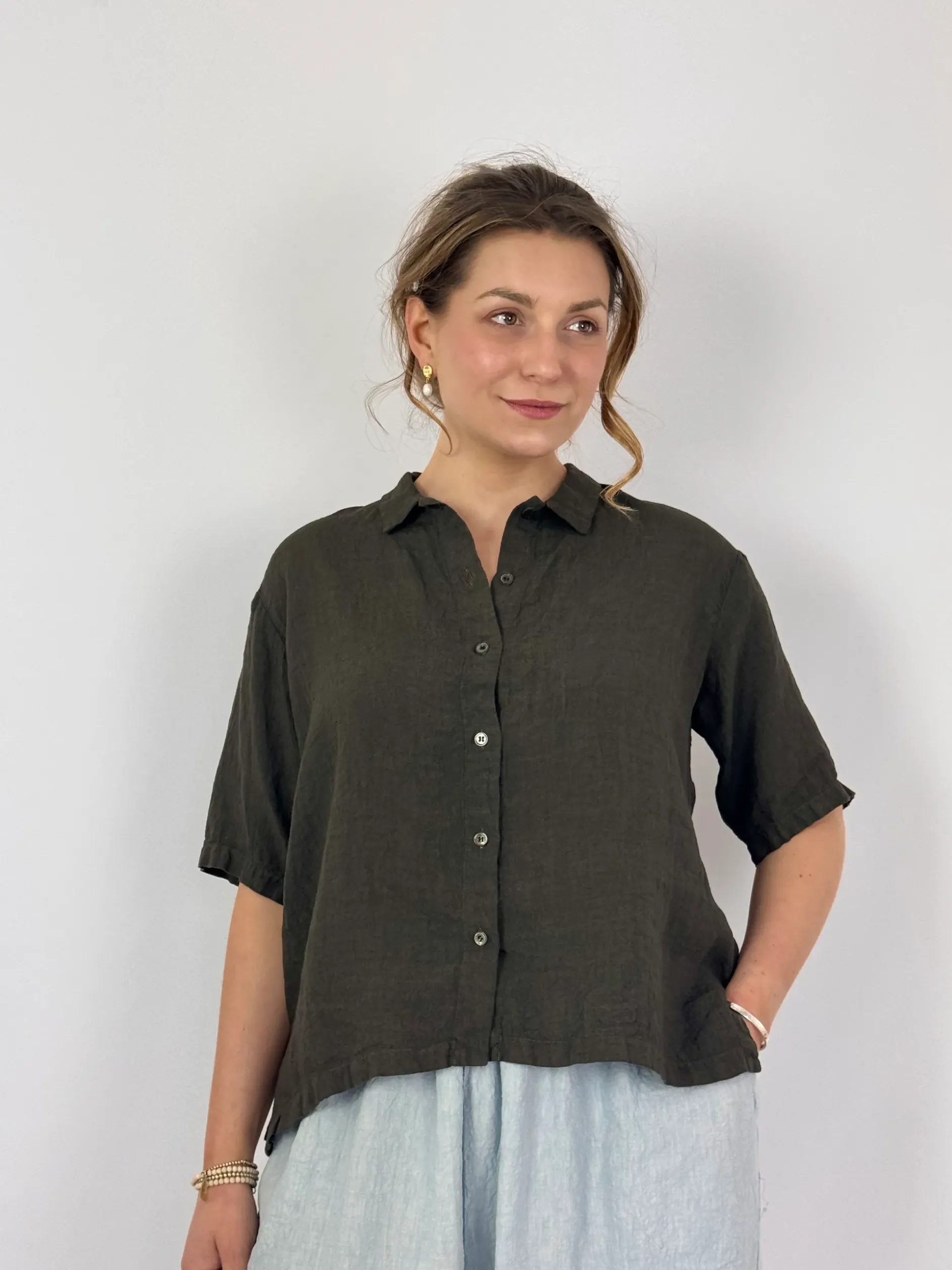 Manuelle Guibal 6844 Yilin Blouse Grey
