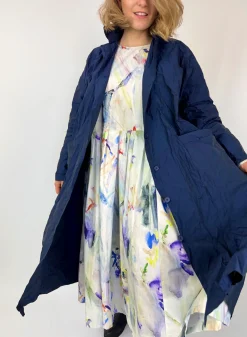 Manuelle Guibal Mystic Trench Coat Oceanic