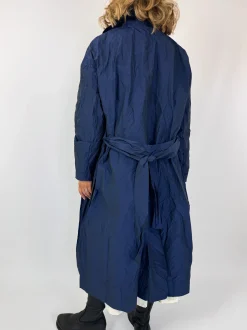 Manuelle Guibal Mystic Trench Coat Oceanic