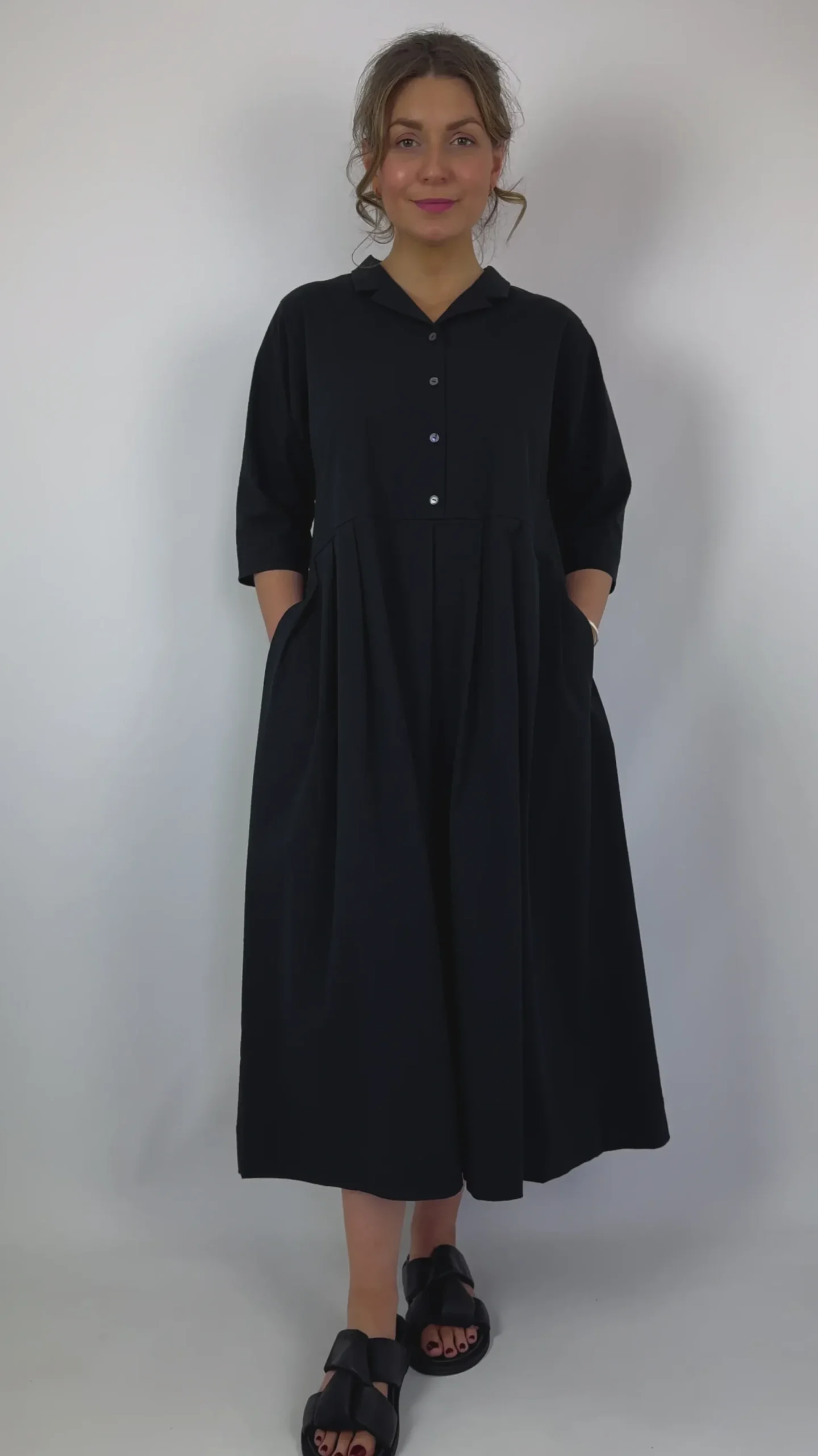 Muku C1359 Dress Black