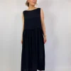 Muku C1364 Dress Black Silk