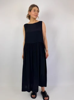 Muku C1364 Dress Black Silk