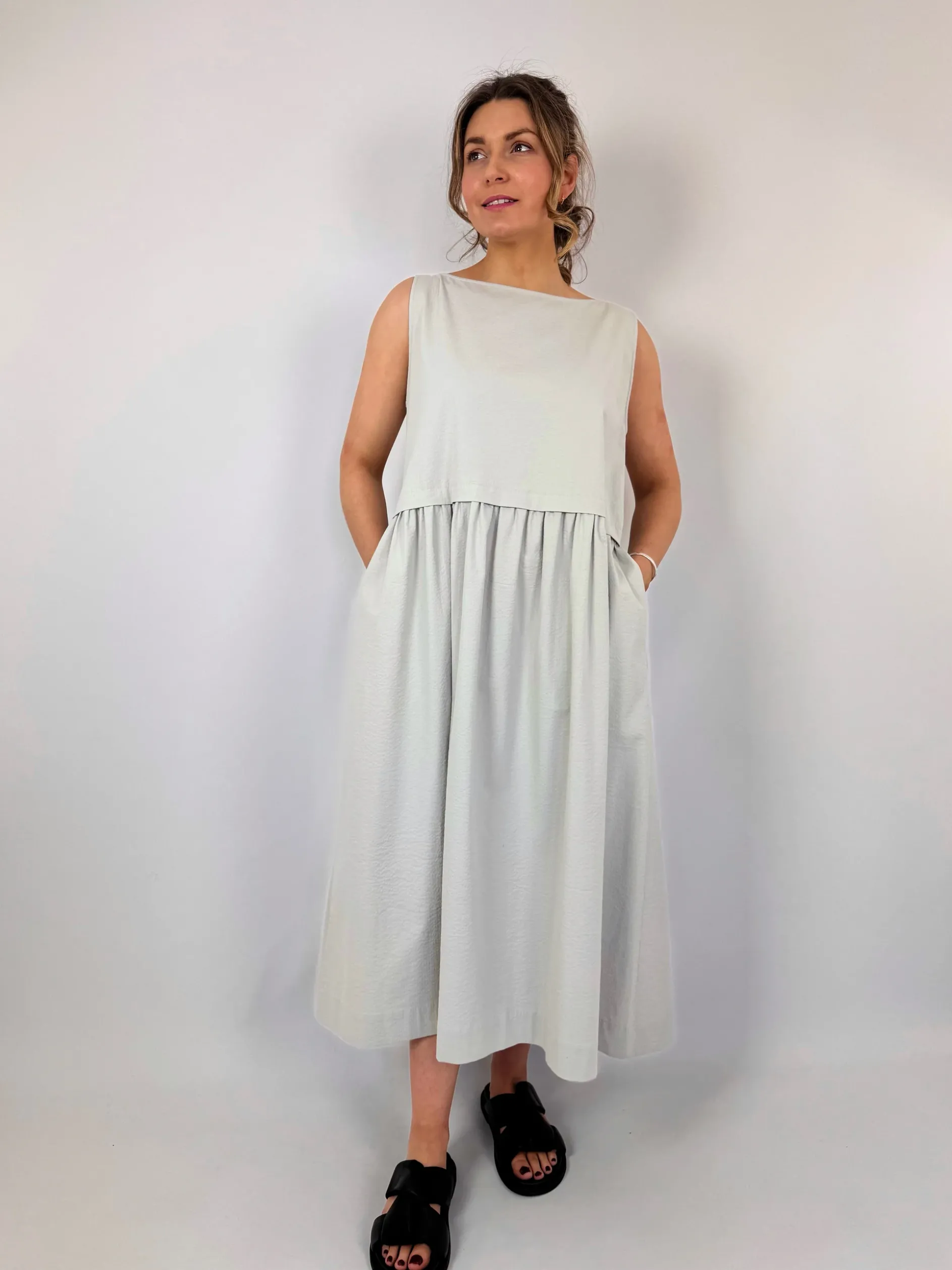 Muku C1360 Dress Grey