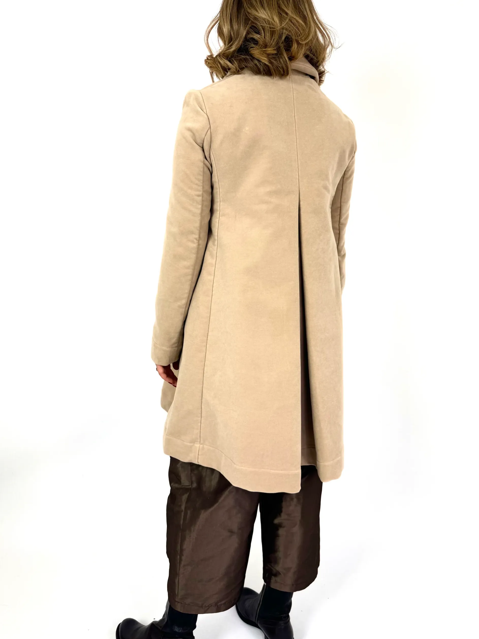 Officinae Double Breasted Coat Beige