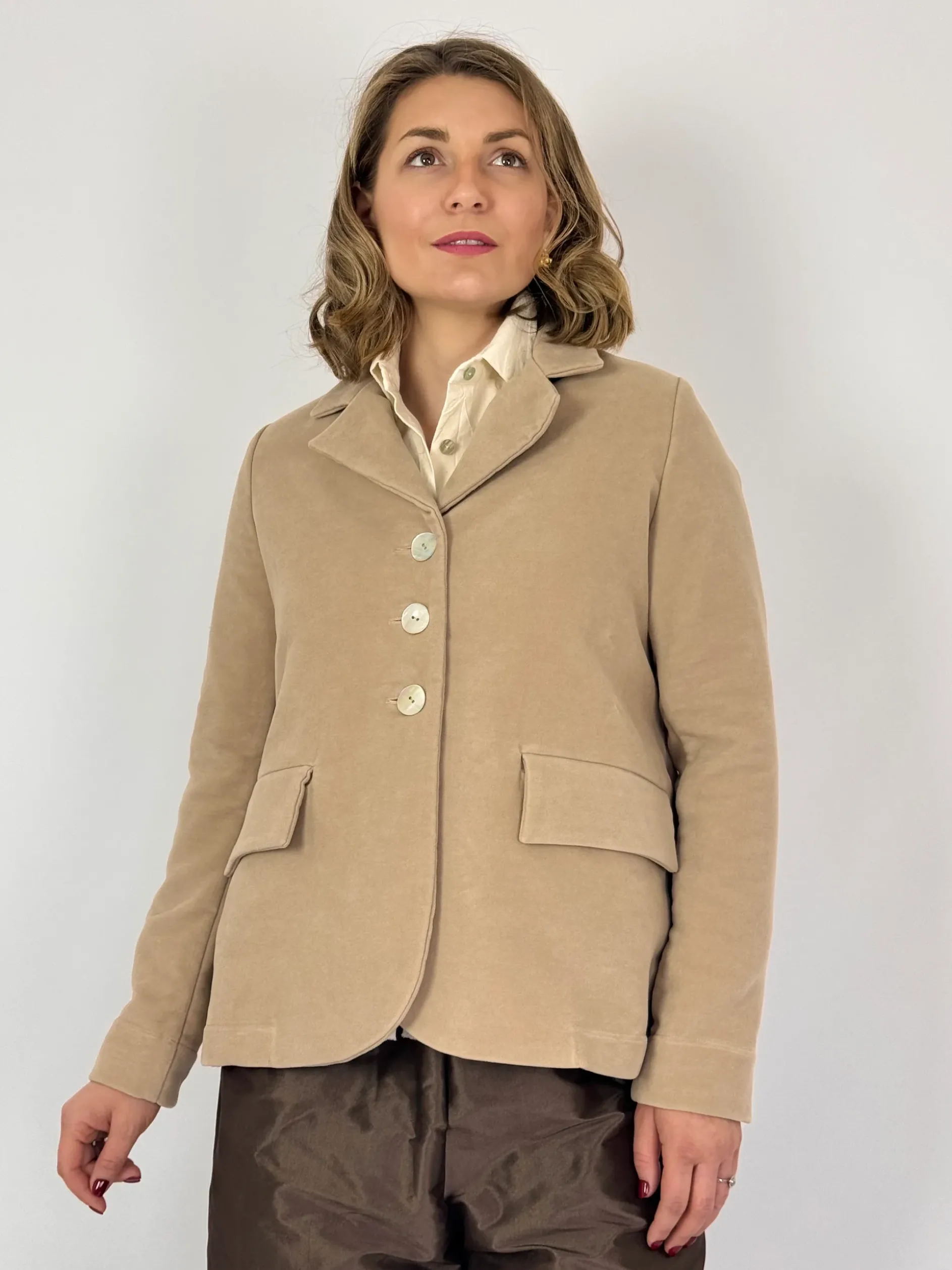Officinae Petra Jacket Beige/Pink