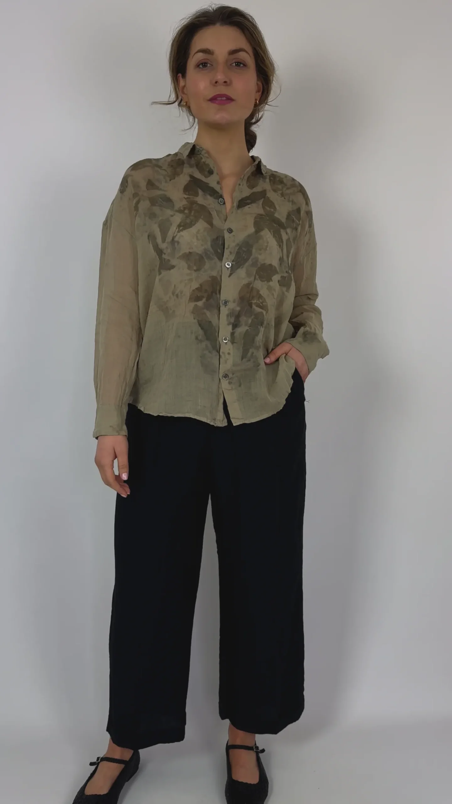 Pas De Calais 6639 Blouse Beige