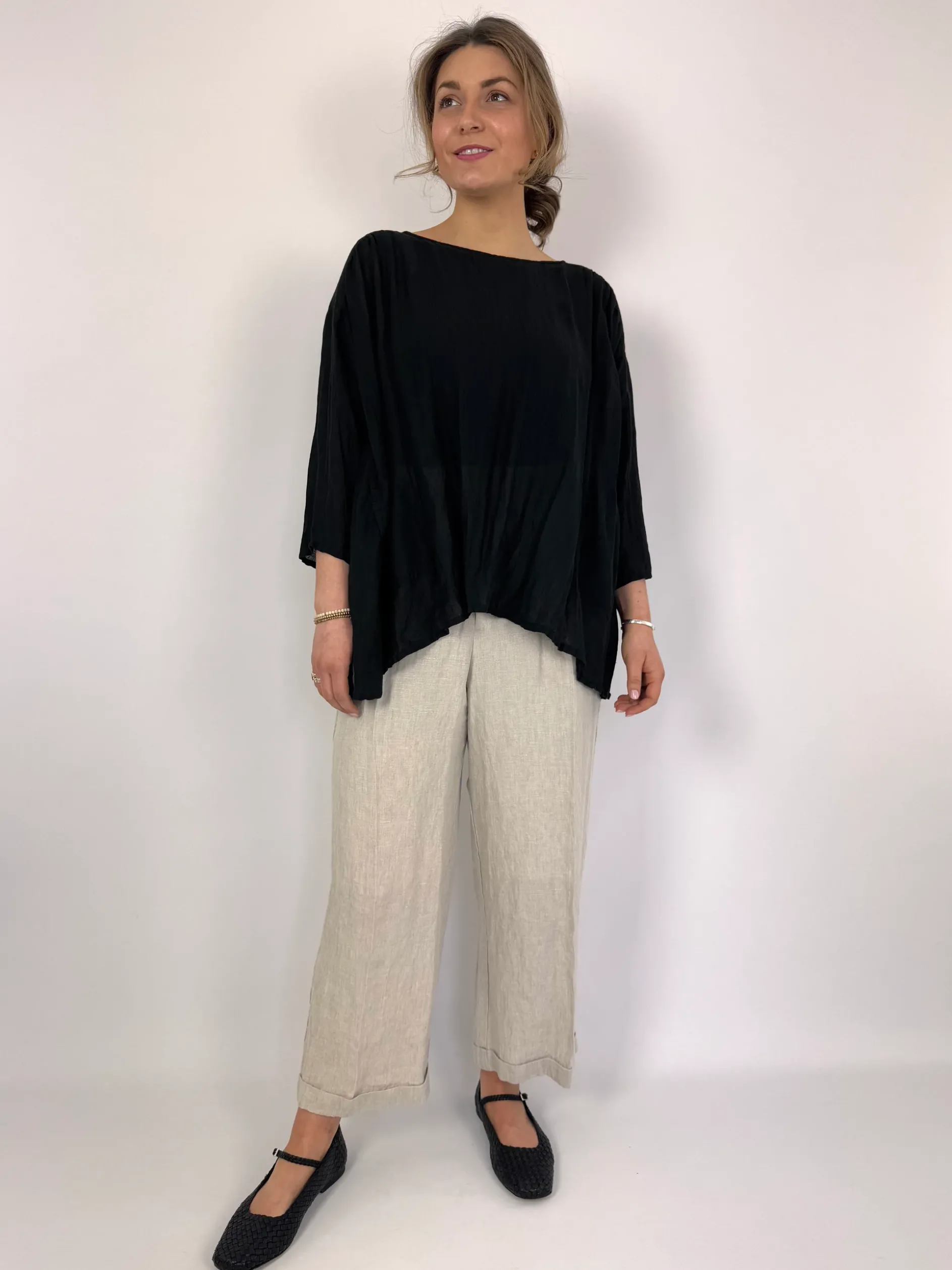 Pas De Calais 6644 Blouse Black