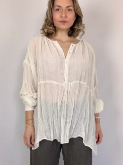 Pas De Calais 6630 Blouse Ivory