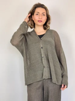 Pas De Calais 2566 Cardigan Greige